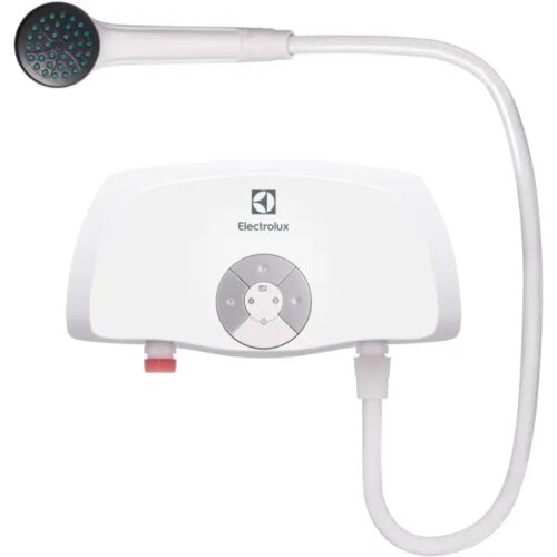 Проточный водонагреватель электрический Electrolux Smartfix 2.0 S 5.5 кВт белый с душевой лейкой