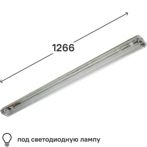 Светильник линейный WT8-01 2x18 Вт