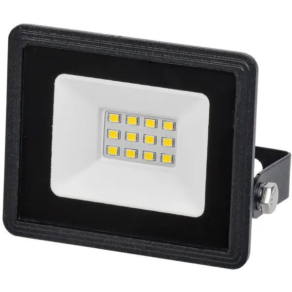 Прожектор светодиодный уличный SMD IEK СДО 06-10 10 Вт 6500K IP65 переносной