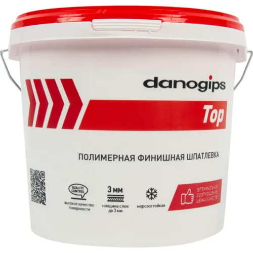 Шпаклевка готовая финишная Danogips Dano Top 5 кг