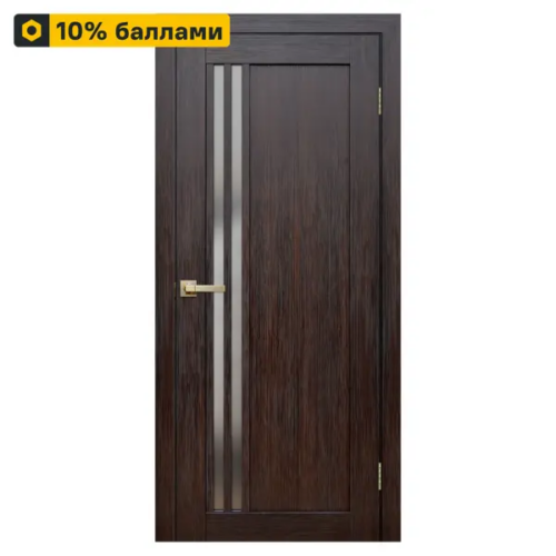 Дверь межкомнатная глухая Artens Дукато 70x200 см Hardflex цвет акация с замком и петлями