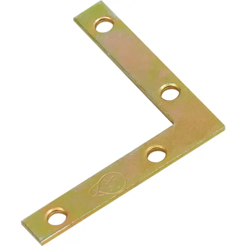Оконный уголок NAZ 60x60x10x1.5 мм желтый цинк