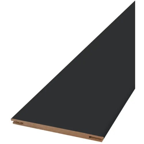 Добор Нобиле 2150x100x10 мм ламинация Hardflex цвет стип антрацит