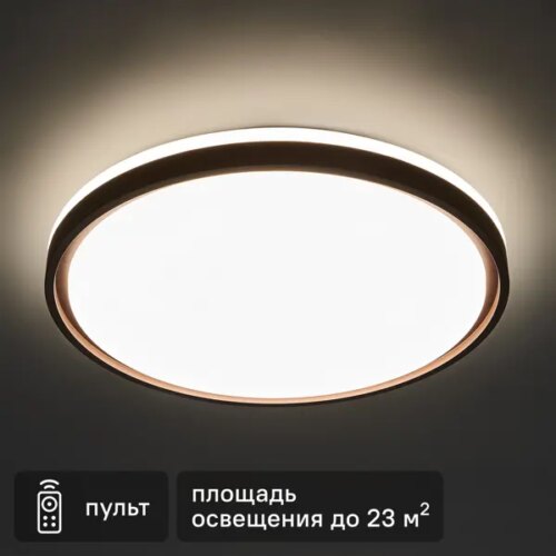 Настенно-потолочный светильник светодиодный Lumion Navil 3044/EL регулируемый белый свет цвет коричневый
