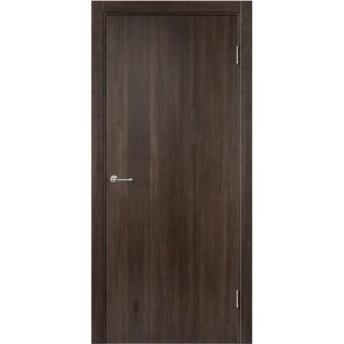 Дверь межкомнатная глухая Мирра 80x200 см Hardflex цвет дуб кастелло с замком и петлями