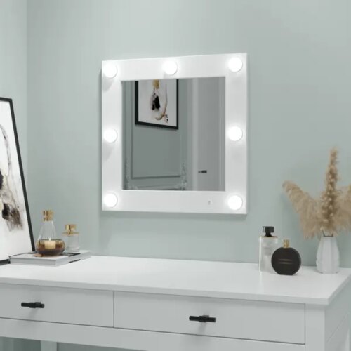 Зеркало декоративное Inspire Визаж квадратное 50x50 см