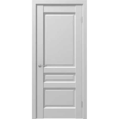 Дверь межкомнатная глухая Artens Магнолия 60x200 см ПВХ белый с замком и петлями