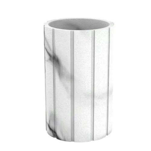 Стакан для зубных щеток Lemer Marble WHMARB002