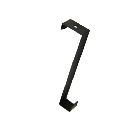 Крючок на дверь Basic 2.5x18x7.2 см сталь цвет черный нагрузка до 15 кг
