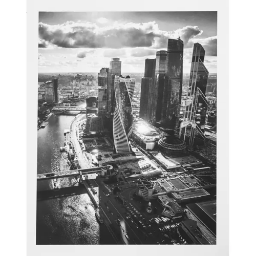 Постер Москва-Сити 40x50 см