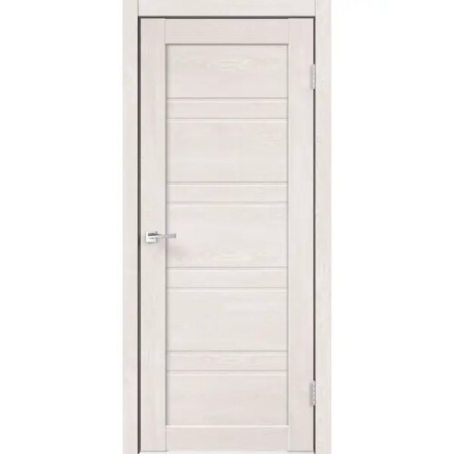 Дверь межкомнатная глухая Лайн 70x200 см Hardflex цвет дуб тернер белый без замка