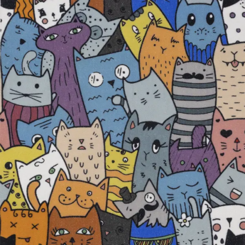 Ковровое покрытие «Cats» 203_6700