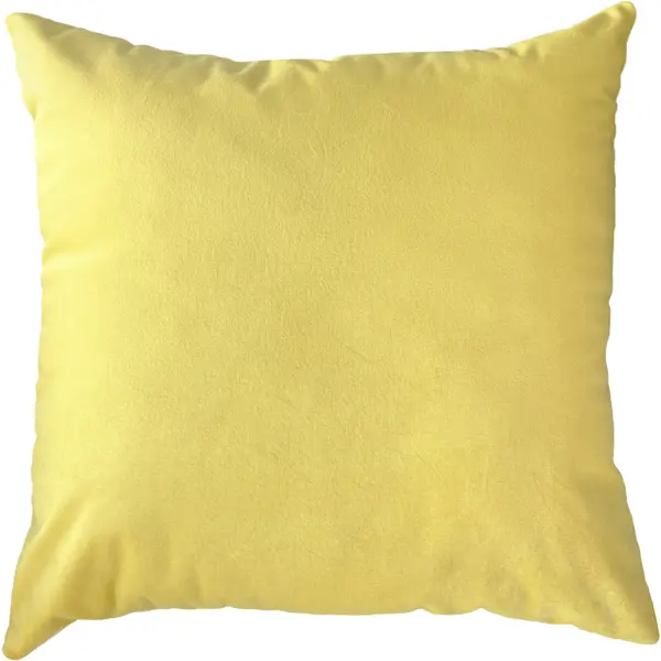 Подушка Broto 40x40 см цвет желтый