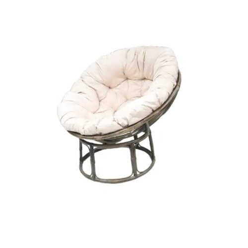 Кресло Papasan 110x110x86 см натуральный ротанг цвет натуральный