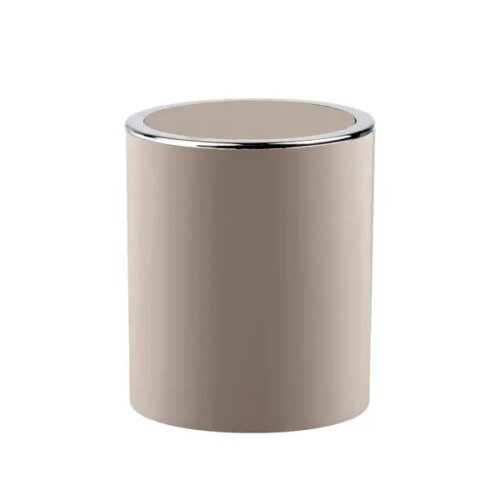 Контейнер для мусора Fixsen Round Beige FX-452-6 5 л пластик цвет бежевый