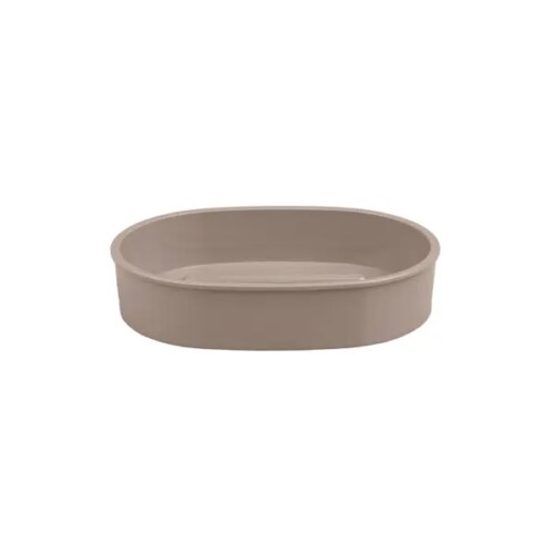 Мыльница Fixsen Round Beige FX-452-4 пластик цвет бежевый