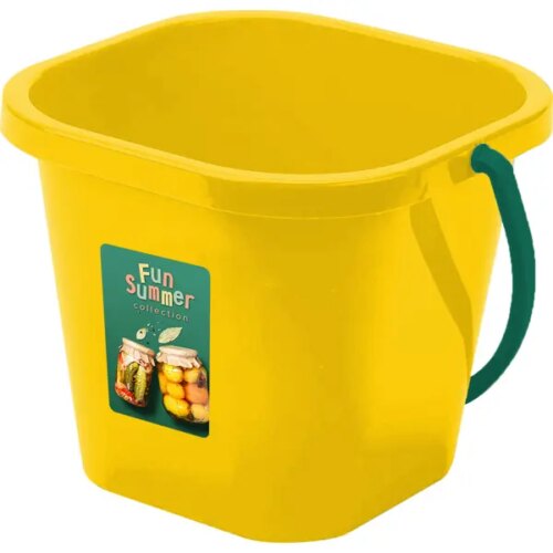 Ведро Fun Summera 2.4 л полипропилен цвет желтый