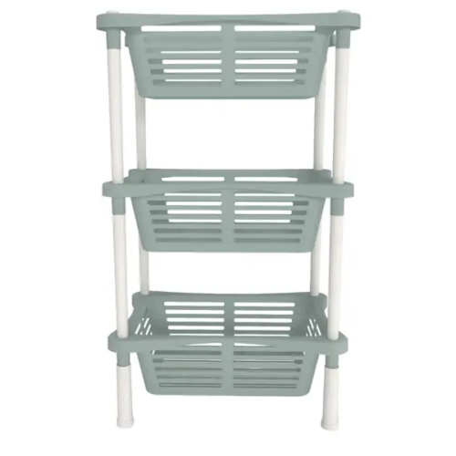 Стеллаж для ванной Berossi Relax 40.14x30.14x67.95 см цвет серая мистерия